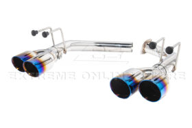 Extreme Online Store Acura TLX Stainless Steel Muffler Delete Quad Tips Axle Back Exhaust - Image 14
