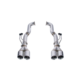 EOS 2008-2009 Pontiac G8 T-304 Muffler Delete Quad Tips Axle Back Exhaust - Image 2