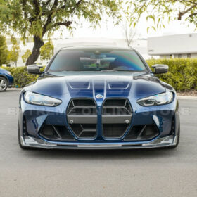 EOS 2021-Up BMW G82 G83 M4 VRS Carbon Fiber Front Splitter Lip & Side Skirts - Image 7