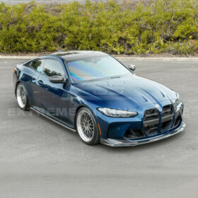 EOS 2021-Up BMW G82 G83 M4 VRS Carbon Fiber Front Splitter Lip & Side Skirts - Image 8
