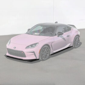 EOS 2022-Up Toyota GR86 AS Style ABS Plastic Matte Black Front Splitter Side Skirt - Image 2