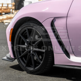 EOS 2022-Up Toyota GR86 AS Style ABS Plastic Matte Black Front Splitter Side Skirt - Image 7