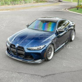 EOS 2021-Up BMW G82 G83 M4 VRS Carbon Fiber Front Splitter Lip & Side Skirts - Image 3