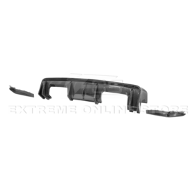 EOS BMW G82 G83 M4 3D Style Carbon Fiber Replacement 3Pcs Rear Diffuser Apron - Image 5