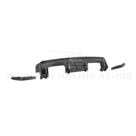 EOS BMW G82 G83 M4 3D Style Carbon Fiber Replacement 3Pcs Rear Diffuser Apron - Image 3