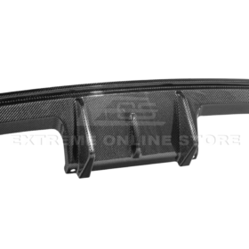 EOS BMW G82 G83 M4 3D Style Carbon Fiber Replacement 3Pcs Rear Diffuser Apron - Image 7