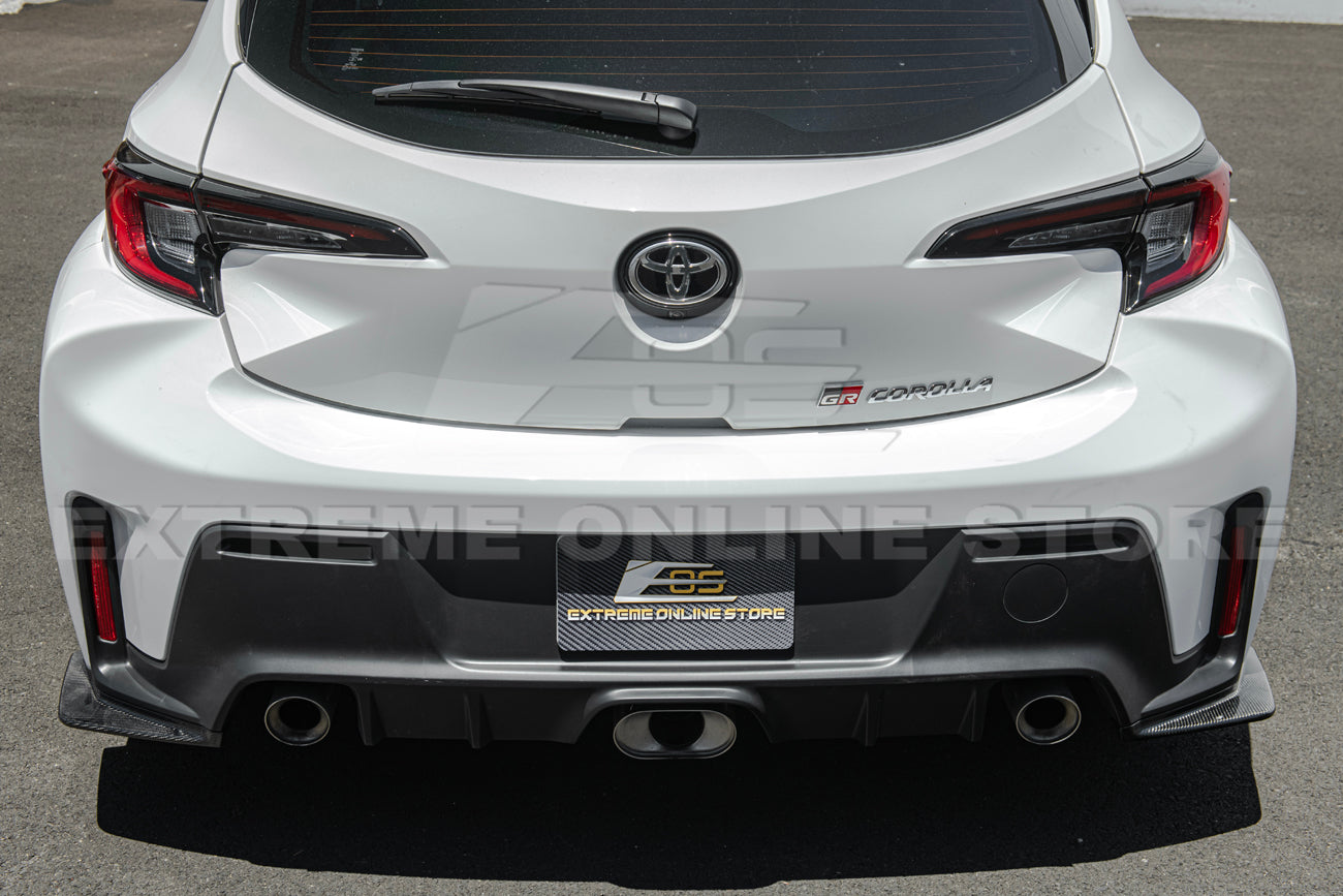 Extreme Online Store GR Corolla Carbon Fiber Rear Apron Lip - Image 3