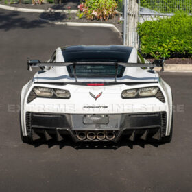 EOS Corvette C7 ZR1 ZTK Conversion Rear Spoiler High Wing With Wing Riser - Image 7