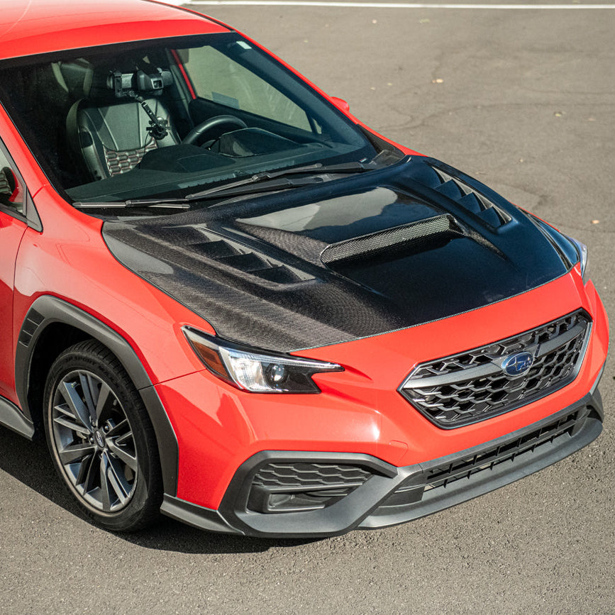 EOS 2022-Up Subaru VB WRX JDM VRS Style Front Bumper Hood Cover - Image 1