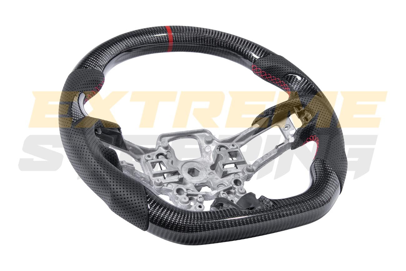 FFP 2018-23 Ford Mustang Carbon Fiber Steering Wheel - Image 3