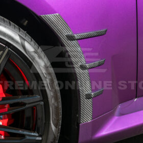 EOS 2023-Up BMW G87 M2 DRY CARBON FIBER Add-On Fender Wheel Arch Trim Cover - Image 8