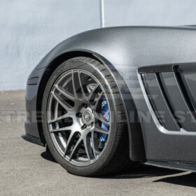 EOS 2005-13 Corvette C6 Z06 ZR1 DRY CARBON FIBER Splash Guard Mud Flaps - Image 6