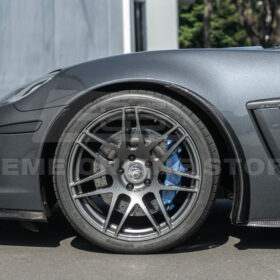 EOS 2005-13 Corvette C6 Z06 ZR1 DRY CARBON FIBER Splash Guard Mud Flaps - Image 7