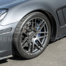 EOS 2005-13 Corvette C6 Z06 ZR1 DRY CARBON FIBER Splash Guard Mud Flaps - Image 8