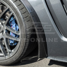 EOS 2005-13 Corvette C6 Z06 ZR1 DRY CARBON FIBER Splash Guard Mud Flaps - Image 10