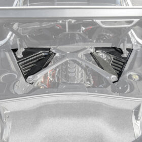 EOS Chevrolet Corvette C8 Coupe Engine Bay Panel & Corner Vent Cover - Image 3
