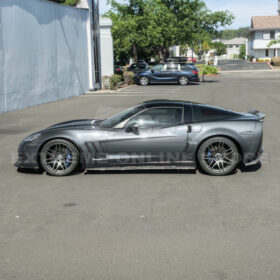 EOS 2005-13 Corvette C6 Z06 ZR1 DRY CARBON FIBER Splash Guard Mud Flaps - Image 5