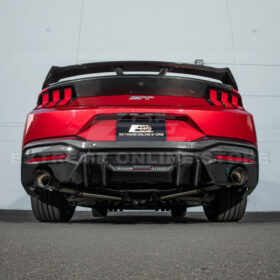 Mustang Performance V2 Carbon Fiber Rear Bumper Dual Tip Diffuser for S650 Mustang - Image 8