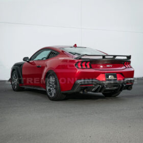 Mustang Performance V2 Carbon Fiber Rear Bumper Dual Tip Diffuser for S650 Mustang - Image 4