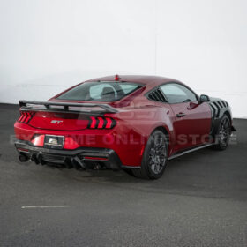 Mustang Performance V2 Carbon Fiber Rear Bumper Dual Tip Diffuser for S650 Mustang - Image 6