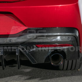 Mustang Performance V2 Carbon Fiber Rear Bumper Dual Tip Diffuser for S650 Mustang - Image 14