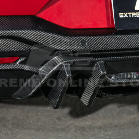 Mustang Performance V2 Carbon Fiber Rear Bumper Dual Tip Diffuser for S650 Mustang - Image 16