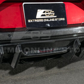 Mustang Performance V2 Carbon Fiber Rear Bumper Dual Tip Diffuser for S650 Mustang - Image 17