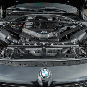 EOS 2021-Up BMW G80 M3 G82 M4 DRY Carbon Fiber Engine Strut Brace Bracket Tower Bars - Image 4