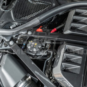 EOS 2021-Up BMW G80 M3 G82 M4 DRY Carbon Fiber Engine Strut Brace Bracket Tower Bars - Image 6