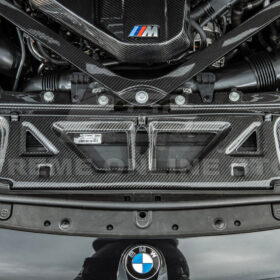 EOS 2021-Up BMW G80 M3 G82 M4 DRY Carbon Fiber Engine Strut Brace Bracket Tower Bars - Image 7