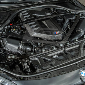 EOS 2021-Up BMW G80 M3 G82 M4 DRY Carbon Fiber Engine Strut Brace Bracket Tower Bars - Image 9