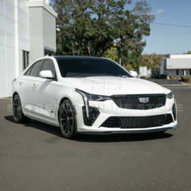 Extreme Online Store CT4-V Blackwing CARBON FIBER Front Splitter Side Wheel Arch for CT4-V - Image 6