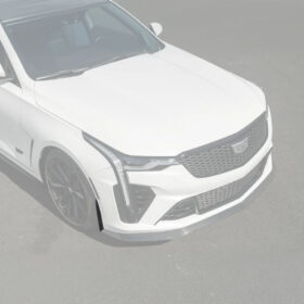 Extreme Online Store CT4-V Blackwing CARBON FIBER Front Splitter Side Wheel Arch for CT4-V - Image 3