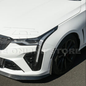 Extreme Online Store CT4-V Blackwing CARBON FIBER Front Splitter Side Wheel Arch for CT4-V - Image 8