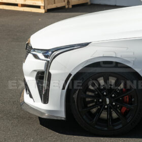 Extreme Online Store CT4-V Blackwing CARBON FIBER Front Splitter Side Wheel Arch for CT4-V - Image 9