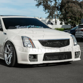 EOS 2009-15 Cadillac CTS-V Front Upper Badgeless Grille - Image 6