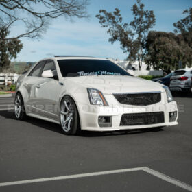 EOS 2009-15 Cadillac CTS-V Front Upper Lower Badgeless Grille - Image 8