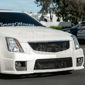 EOS 2009-15 Cadillac CTS-V Factory Style Front Lower Badgeless Grille - Image 5