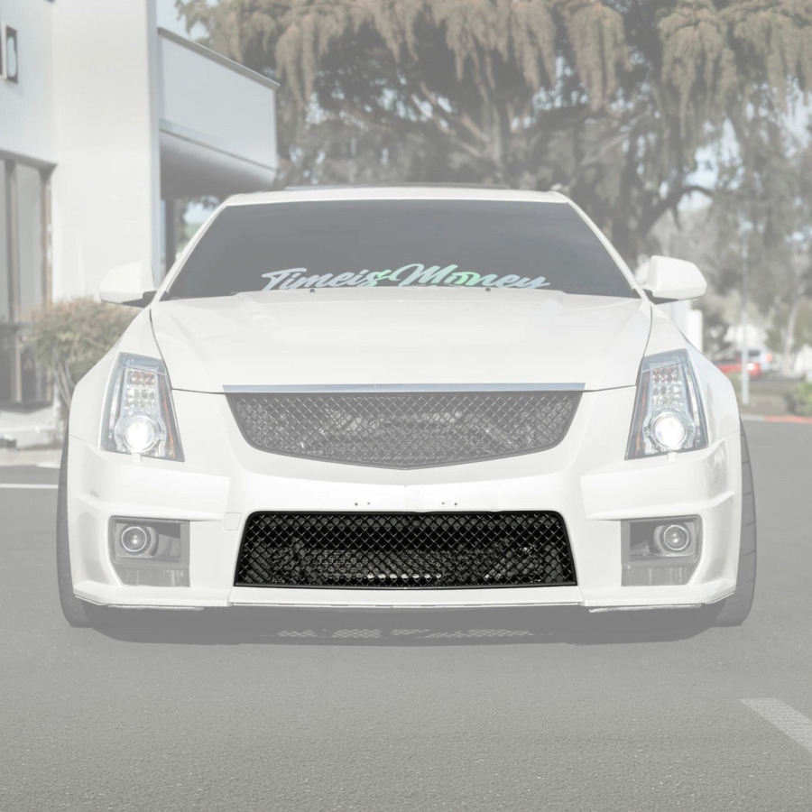 EOS 2009-15 Cadillac CTS-V Factory Style Front Lower Badgeless Grille - Image 1