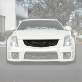 EOS 2009-15 Cadillac CTS-V Front Upper Badgeless Grille - Image 3