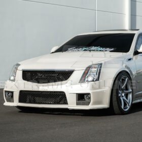 EOS 2009-15 Cadillac CTS-V Front Upper Badgeless Grille - Image 4