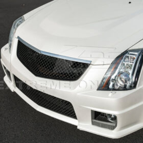 EOS 2009-15 Cadillac CTS-V Front Upper Badgeless Grille - Image 5