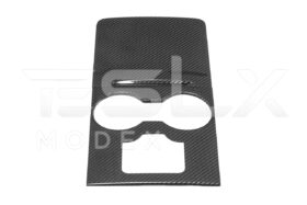 EOS 2020-23 Tesla Model 3 & 20-24 Y Carbon Fiber Interior Center Console Cover - image 12