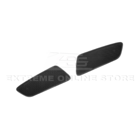 FFP 2015-23 Ford Mustang DRY CARBON FIBER Rear Seat Decorative Board Cover - Image 10