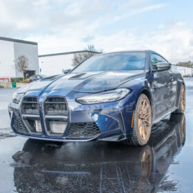 EOS 2021-Up BMW G80 M3 | G82 G83 M4 | Vorsteiner Style Carbon Fiber Front Kidney Grille - image 5