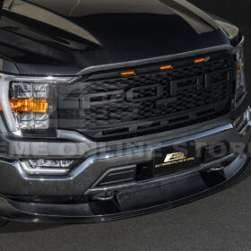 F-150 Performance CARBON FIBER 2Pcs Front Bumper Lip Splitter - Image 9