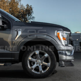 F-150 Performance CARBON FIBER 2Pcs Front Bumper Lip Splitter - Image 10