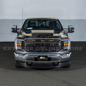 F-150 Performance CARBON FIBER 2Pcs Front Bumper Lip Splitter - Image 7