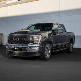F-150 Performance CARBON FIBER 2Pcs Front Bumper Lip Splitter - Image 4