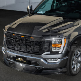 F-150 Performance CARBON FIBER 2Pcs Front Bumper Lip Splitter - Image 5